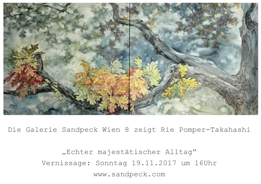 Die Galerie Sandpeck Wien 8 zeigt Rie Pomper-Takahashi