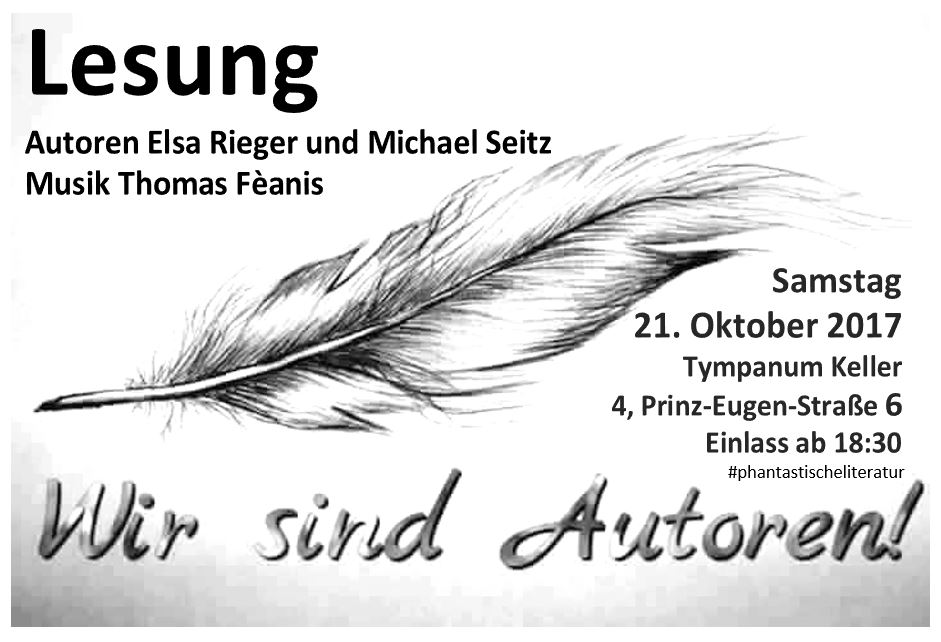 Lesung von Elsa Rieger und Michael Seitz