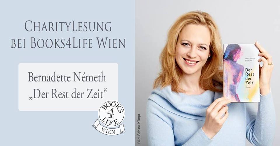 Charity-Lesung mit Bernadette Németh: „Der Rest der Zeit“