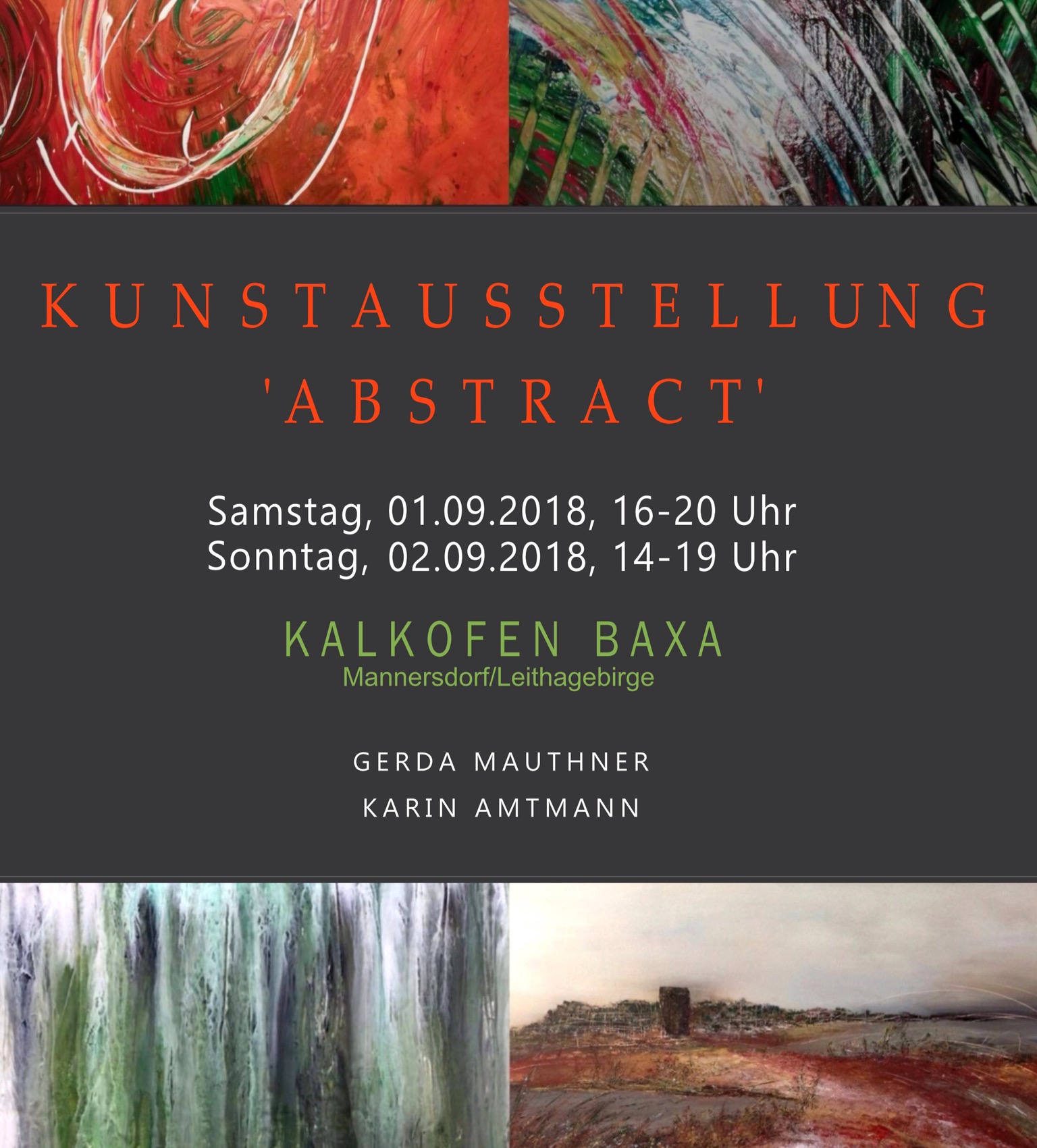 Kunstausstellung ‚ABSTRACT‘