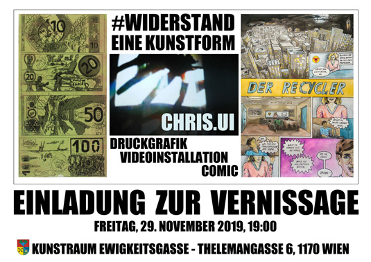 Chris.Ui (Christoph Uiberacker): #Widerstand – eine Kunstform