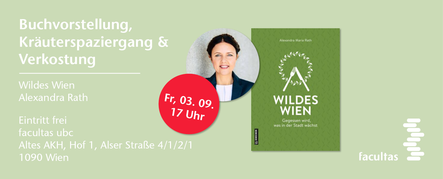 Buchvorstellung, Kräuterspaziergang und Verkostung mit Alexandra Maria Rath