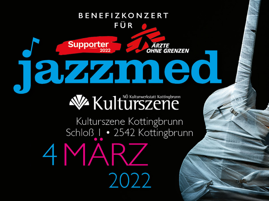 JAZZ-Benefizkonzert für ÄRZTE OHNE GRENZEN