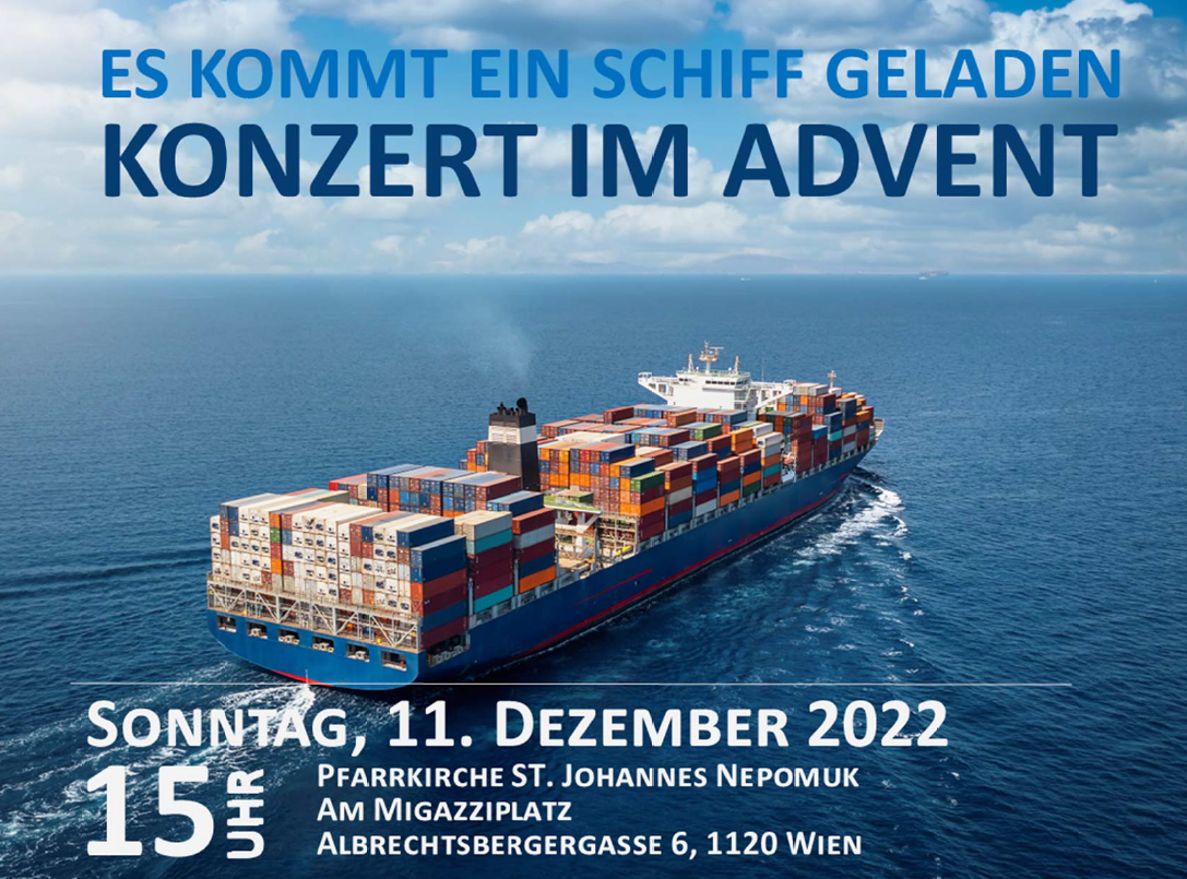 Konzert im Advent „Es kommt ein Schiff geladen“