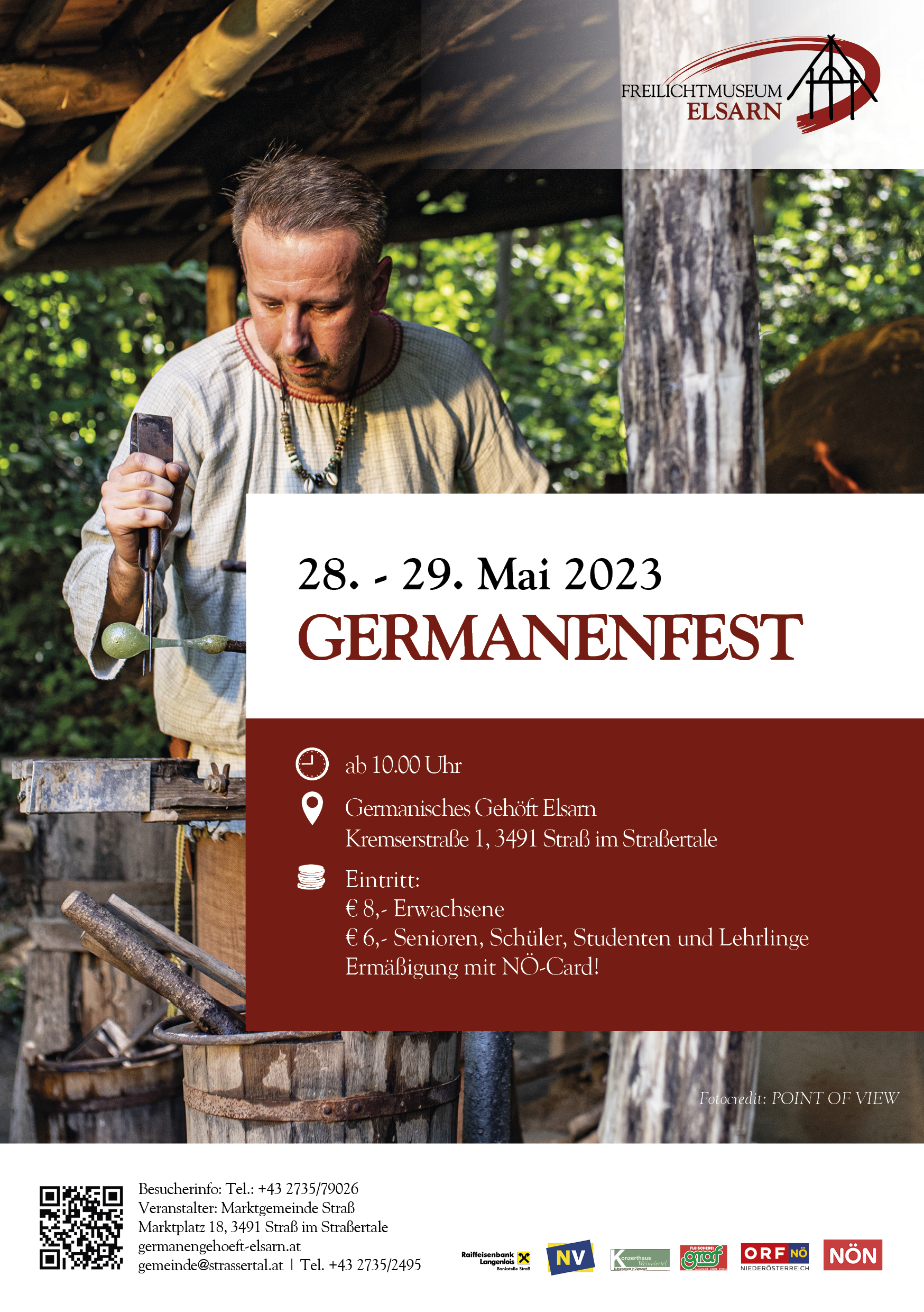 Germanenfest im Freilichtmuseum Germanisches Gehöft Elsarn