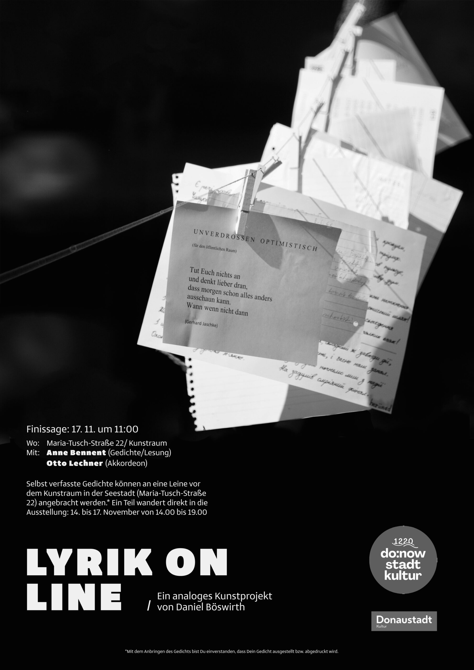 LYRIK ON LINE/Ein analoges Kunstprojekt