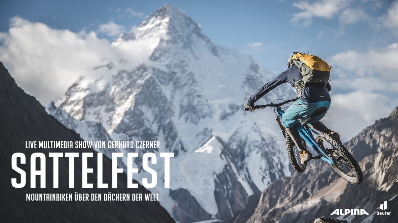 Sattelfest – Mountainbiken über den Dächern der Welt