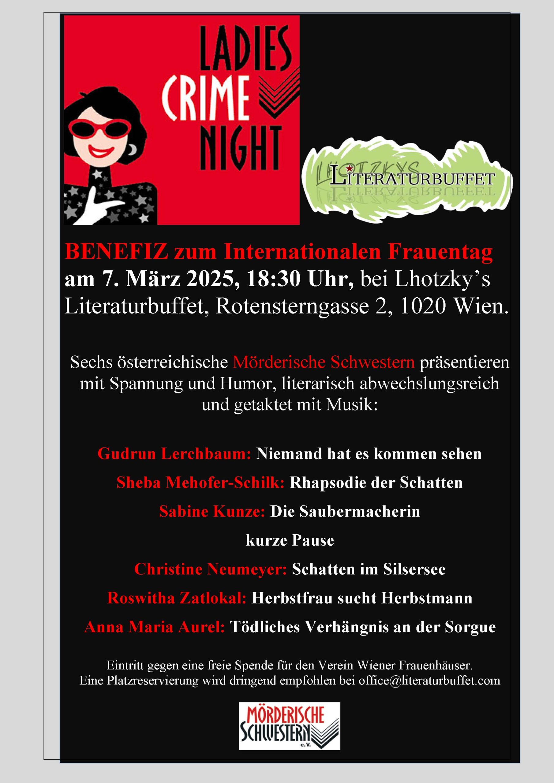 Benefiz Ladies Crime Night